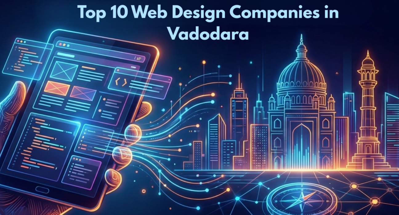 Professional website designers in Vadodara creating high-performance business websites