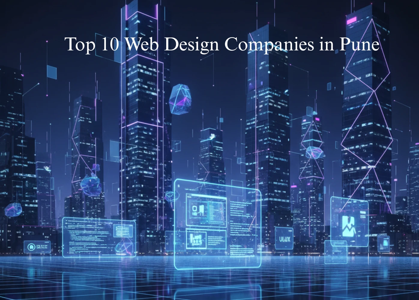 Top 10 Web Design Companies in pune creating modern business websites.